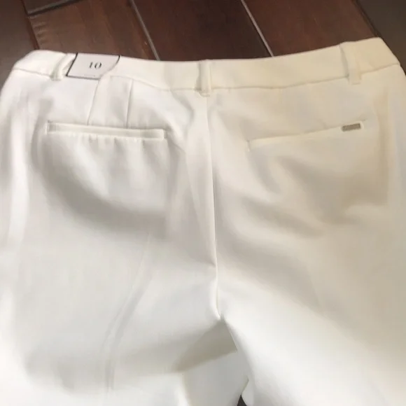 NWT WHBM White The Slim Pants - Picture 8 of 10